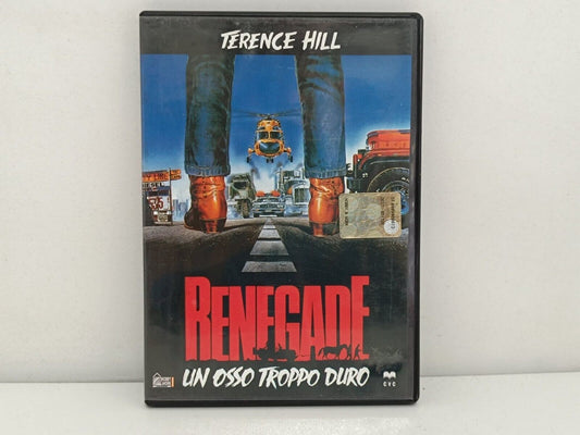 Renegade Un Osso Troppo Duro FIlm DVD Usato Italiano Terence Hill