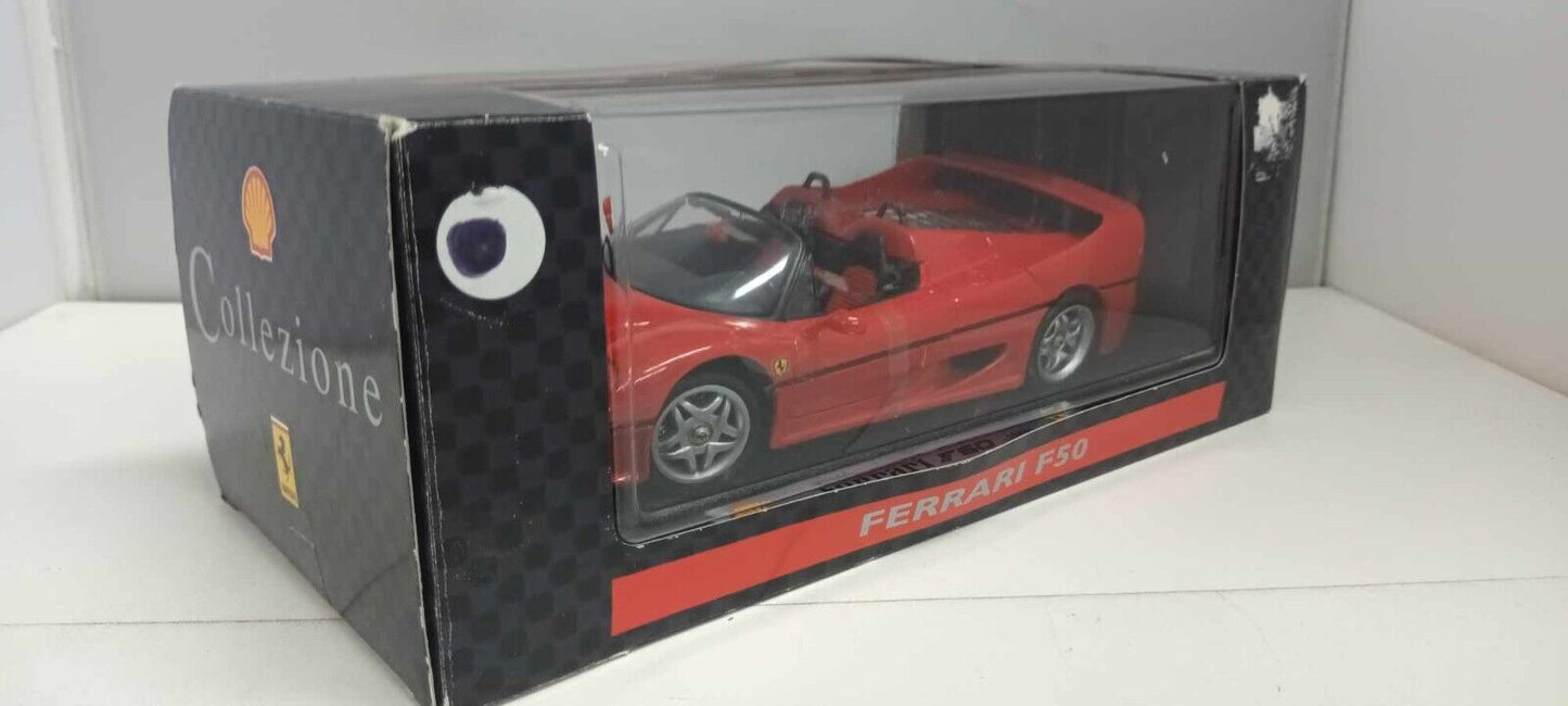 Ferrari F50 F 50 - 1995 Rosso Red Maisto 1:18 Usato + Box 1/18