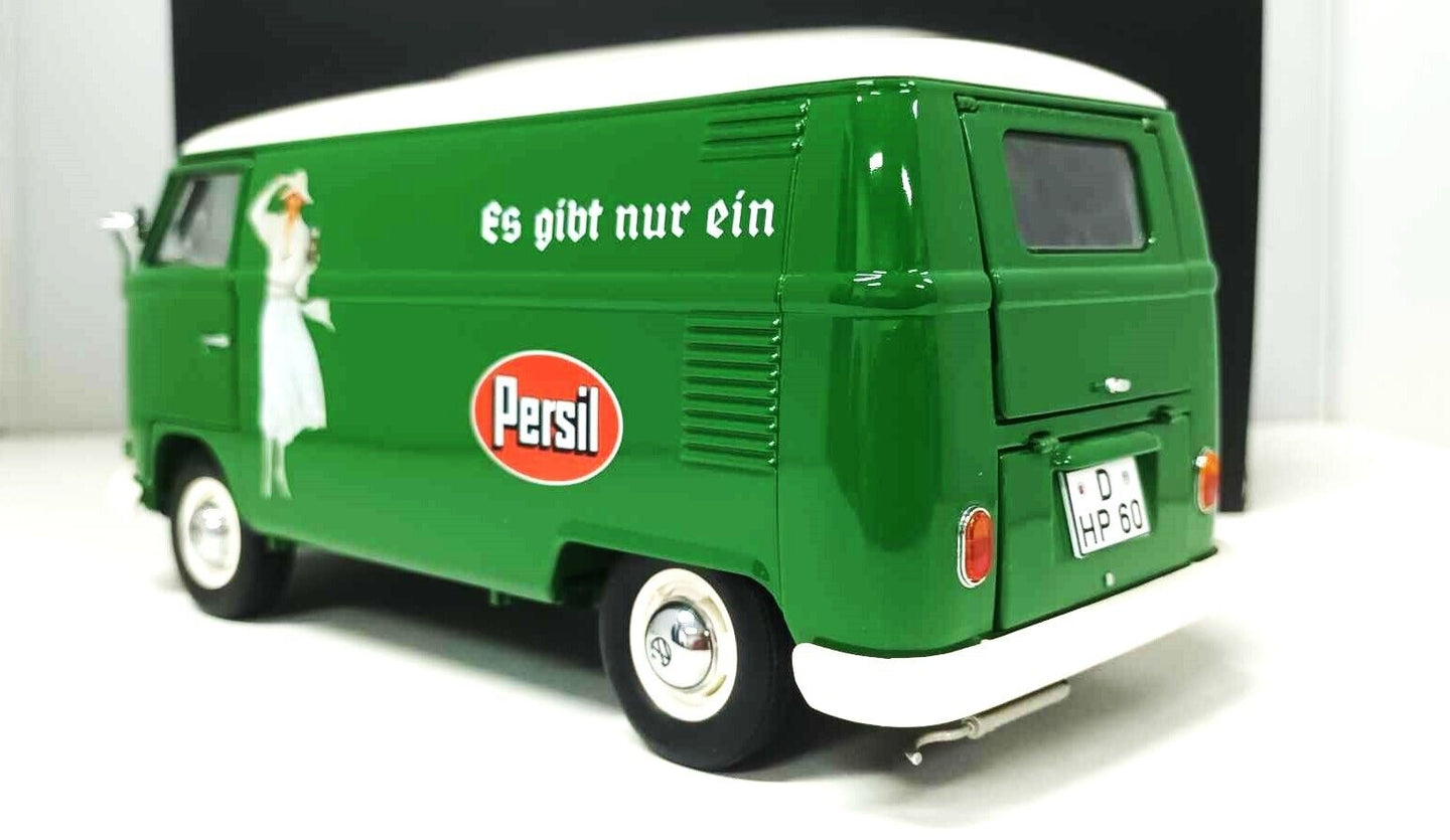Volkswagen T1 Transporter Persil 1958 - 1963 Schuco 1/18 Verde  GM Shop