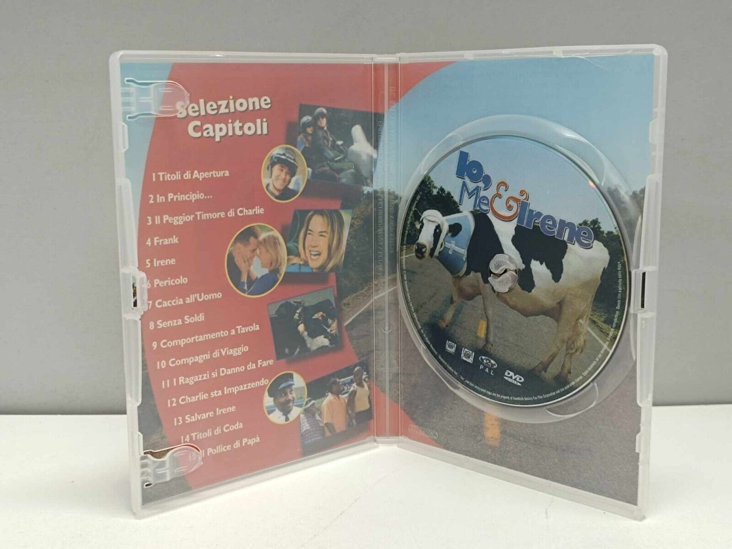 Io, Me e Irene Film DVD Italiano Usato Ita Jim Carrey Renée Zellweger