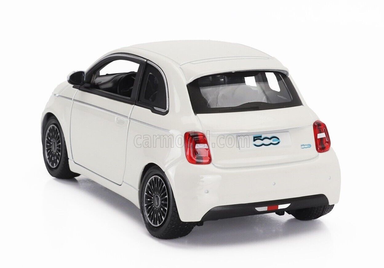 Fiat 500e 500 e 2023 Elettrica Bianco White Burago 1:24 Bburago 1/24 Nuovo