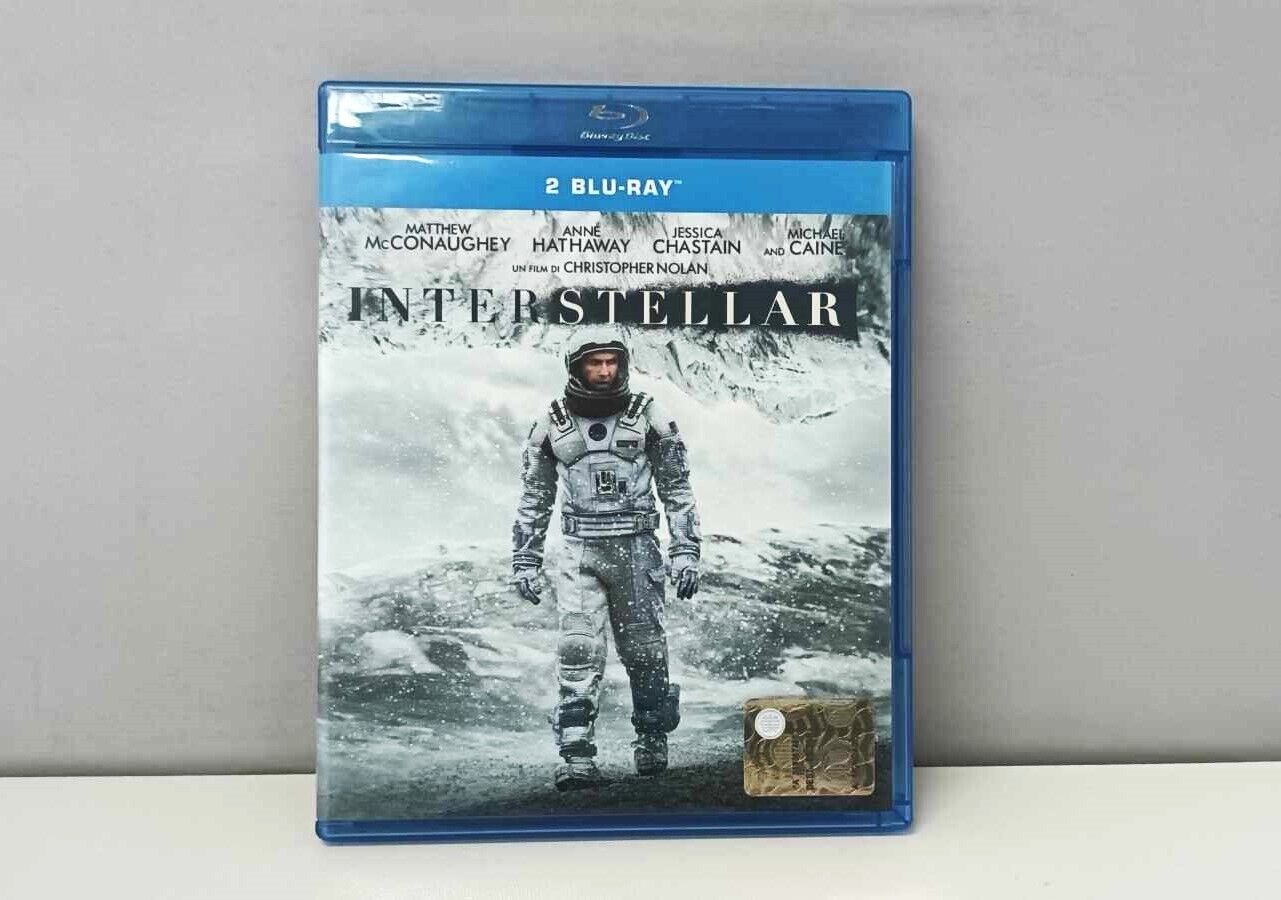 Interstellar Blu Ray Versione 2 Dischi Ita Italiano Christopher Nolan Usato