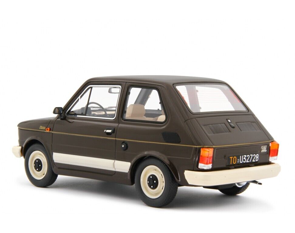 Fiat 126 Personal 4 Marrone Brown 1980 Laudoracing 1:18 Nuovo Limited Edition