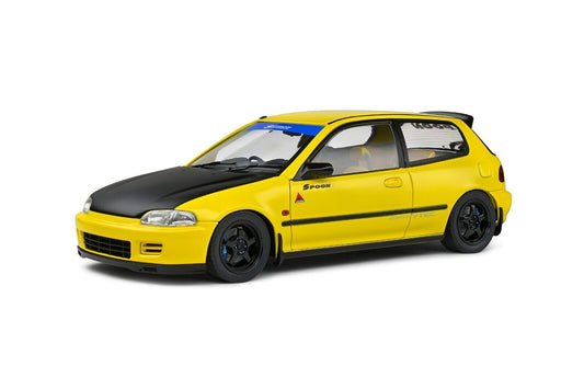 Honda Civic EG6 Spoon Version Giallo Yellow 1991 Solido 1:18 Nuovo 1/18