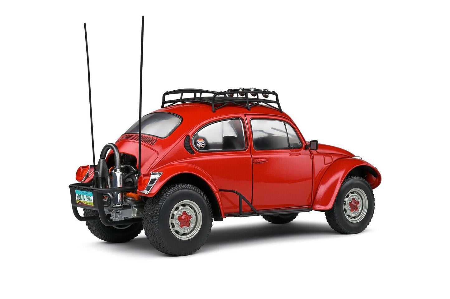 Volkswagen Maggiolino Beetle Baja 1976 Rosso Rouge Solido 1:18 Nuovo 1/18