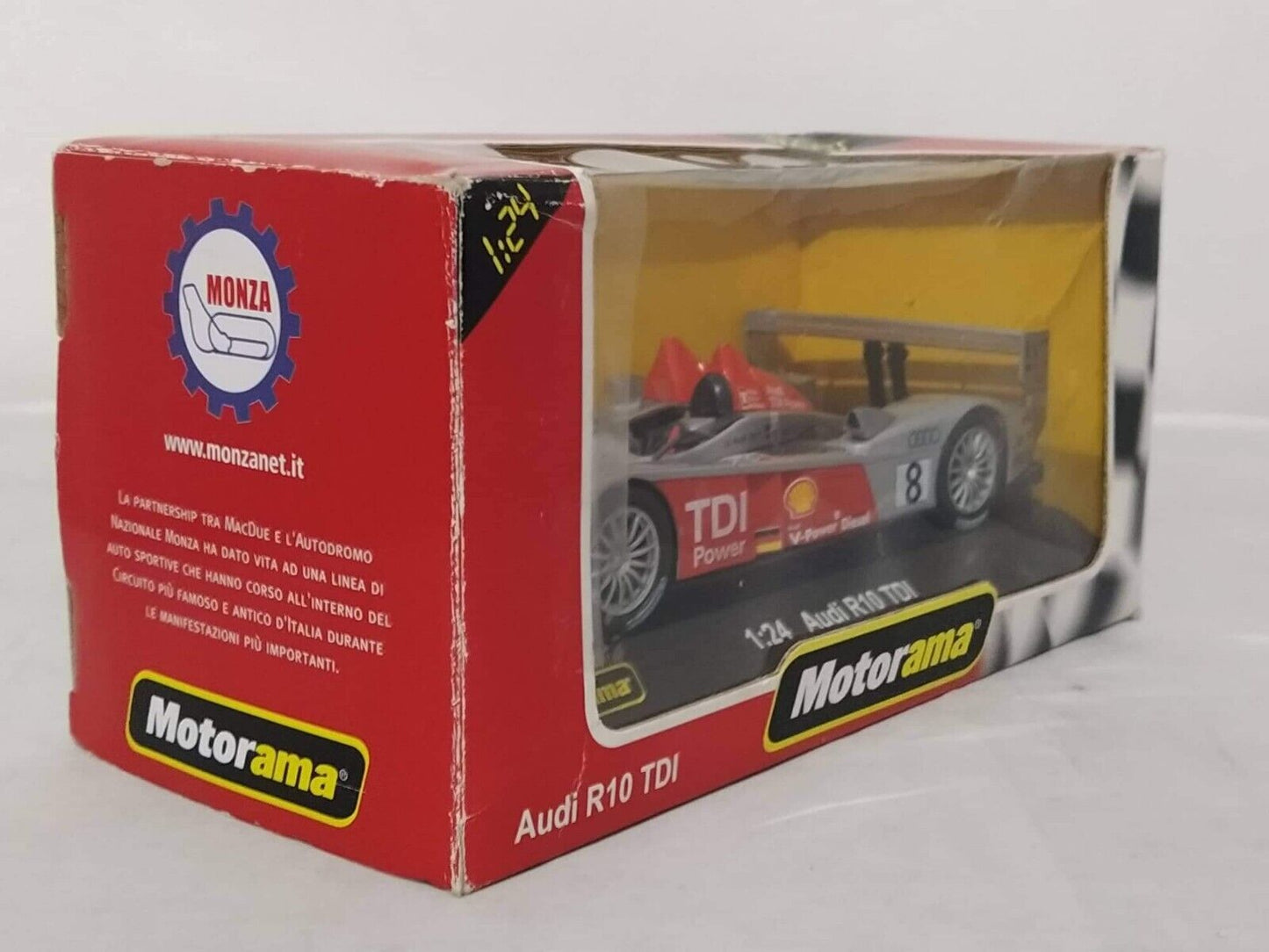 Audi R10 TDI Monza #8 - Motorama 1:24 Very Rare GM Shop