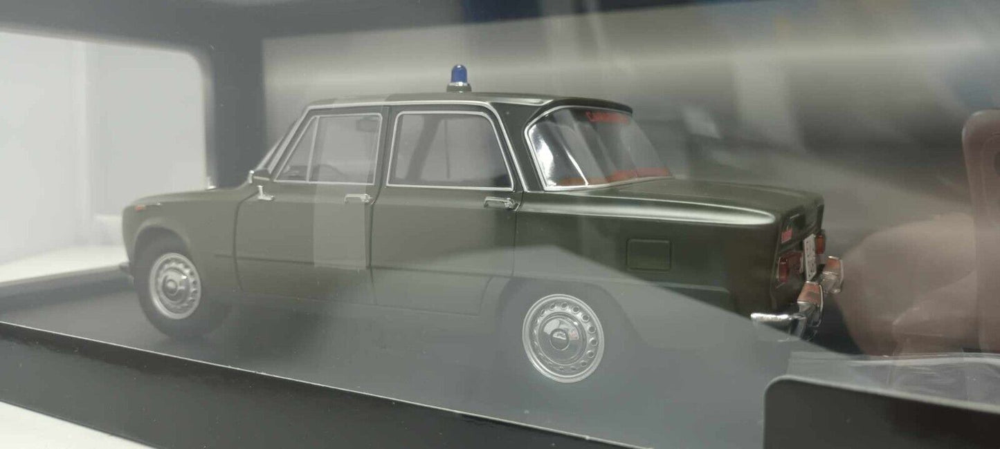 Alfa Romeo Giulia 1.6 Ti 1963 Carabinieri Roma Pronto Intervento Mitica 1:18