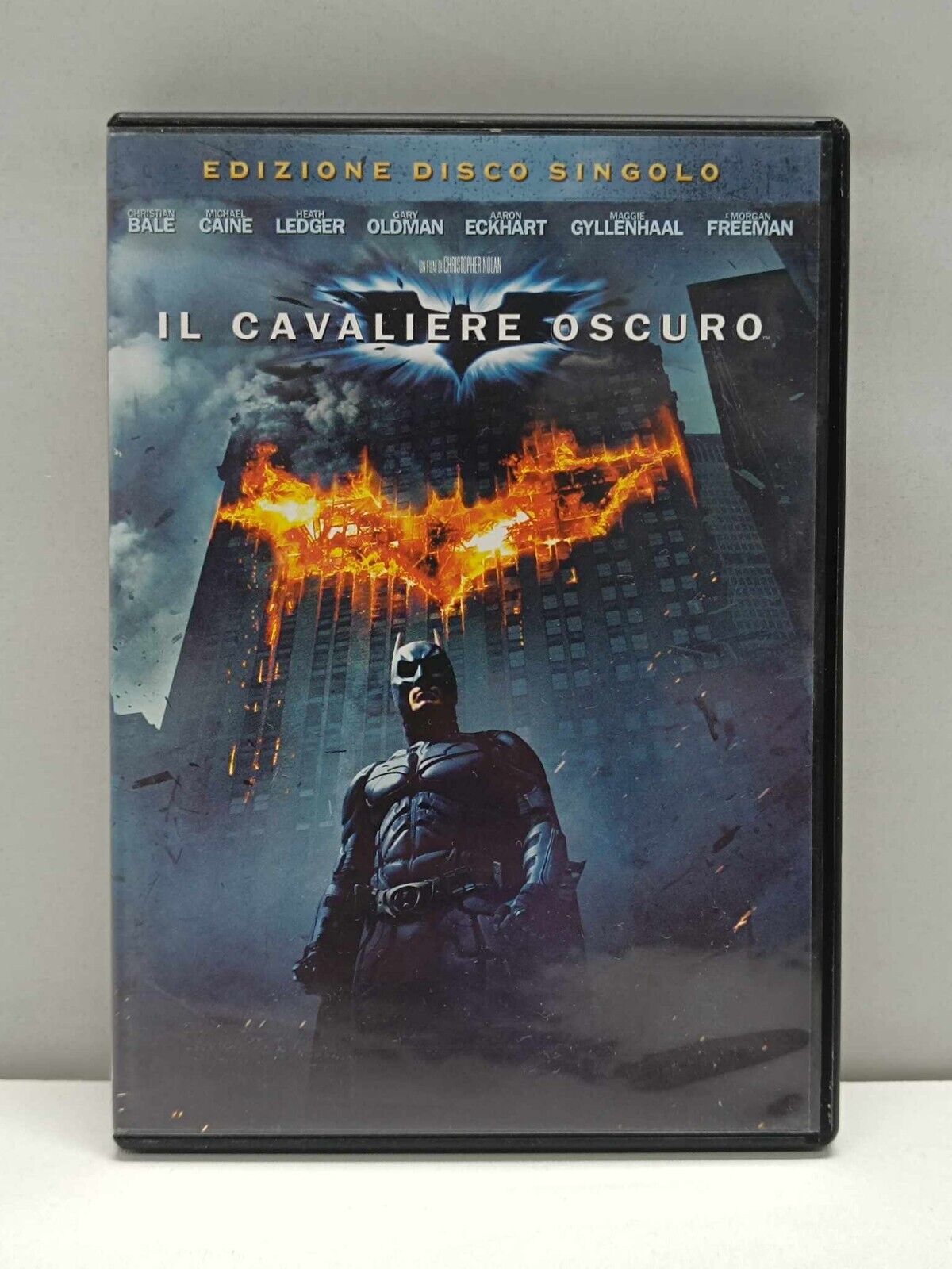 Batman Begins Il Cavaliere Oscuro Trilogia Nolan Film DVD Italiano Usato Ita