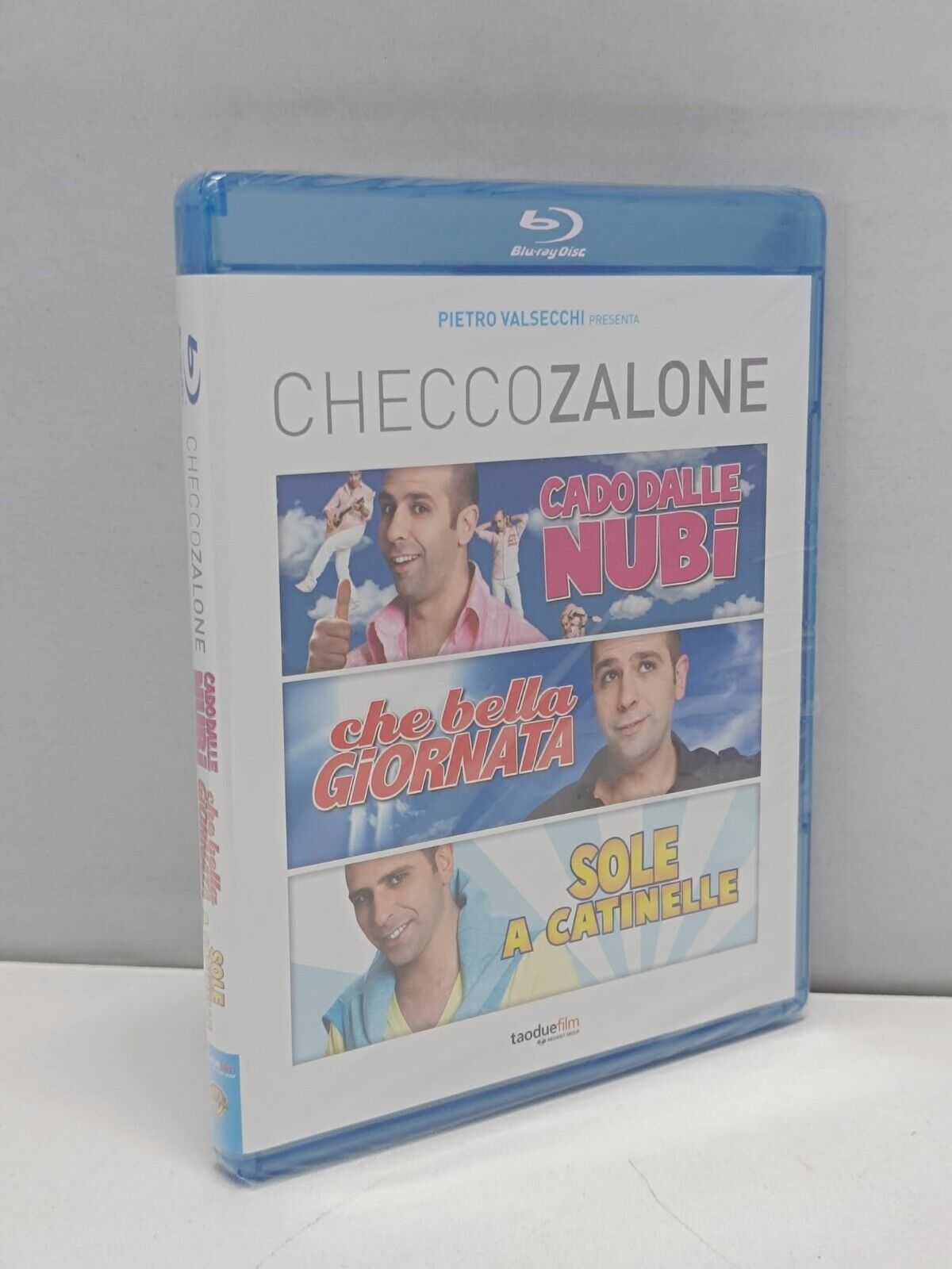 Cado Dalle Nubi + Che Bella Giornata + Sole A Catinelle Bluray Nuovo Zalone