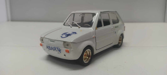 Fiat 126 Modificata Abarth Polistil Made In Italy 1:24 Usato 1/24