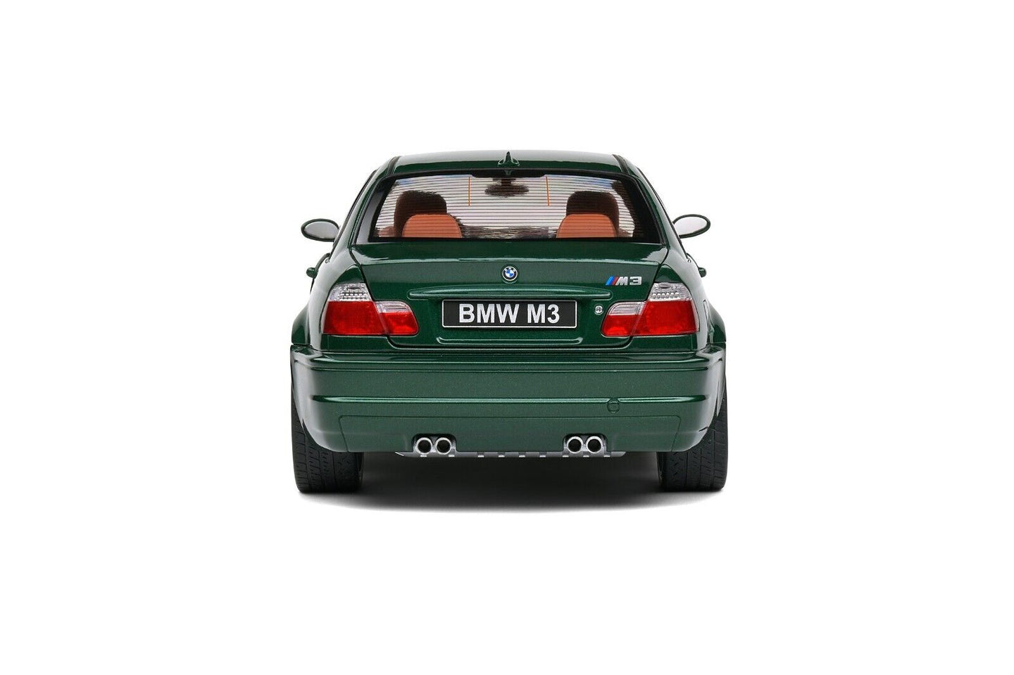 BMW E46 M3 Coupé Verde Oxford Green 2000 Solido 1:18 Nuovo 1/18
