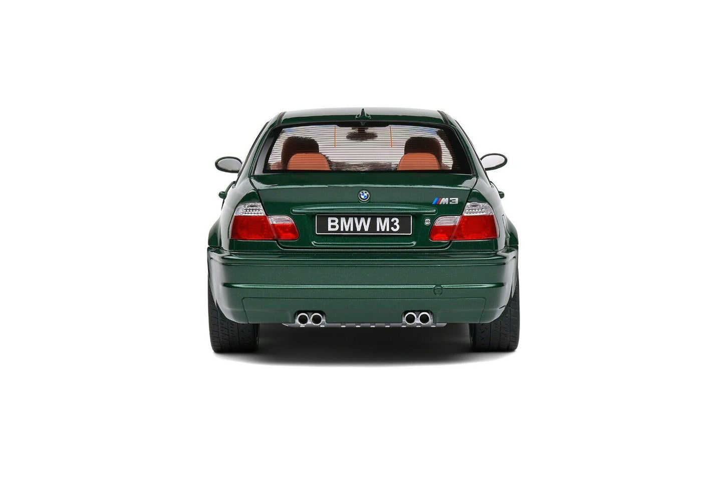 BMW E46 M3 Coupé Verde Oxford Green 2000 Solido 1:18 Nuovo 1/18