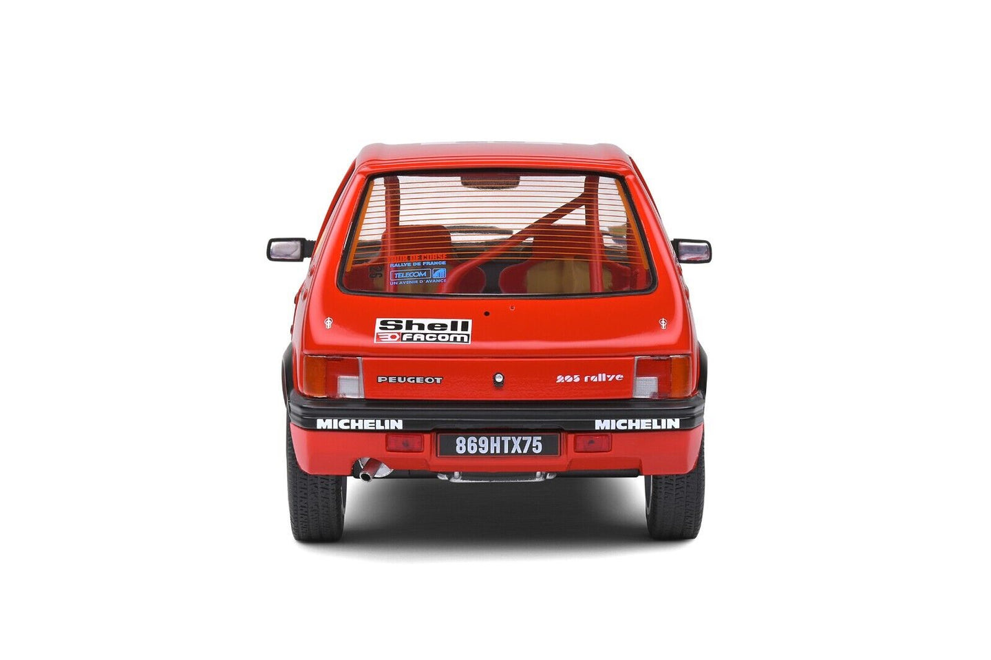 Peugeot 205 Rallye T.d. Tour De Corse 1990 #26 Rosso Solido 1:18 Nuovo 1/18
