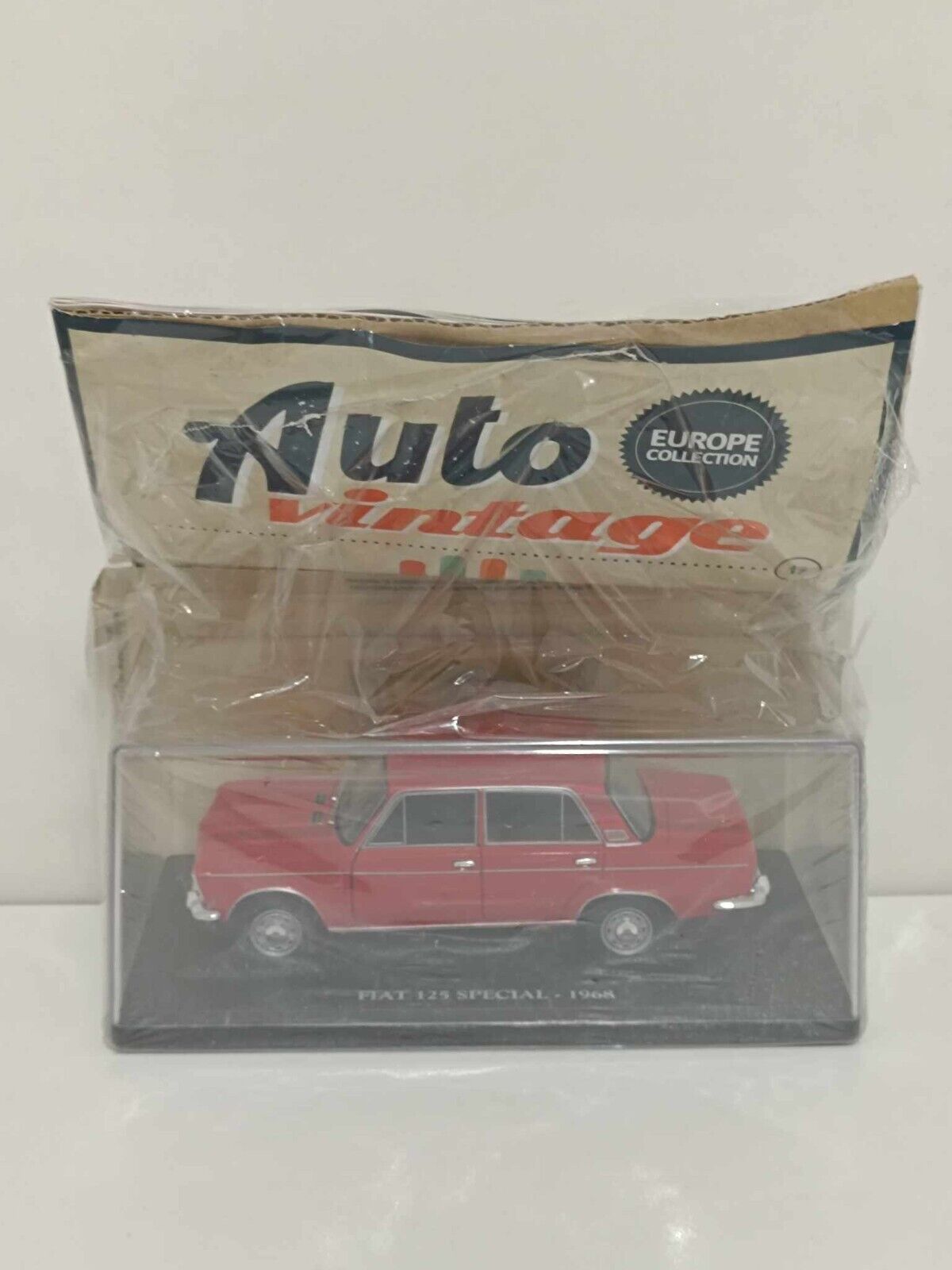 Fiat 125 Special 1968 1:24 Rosso Edicola Auto Vintage + Fascicolo Nuovo GM Shop
