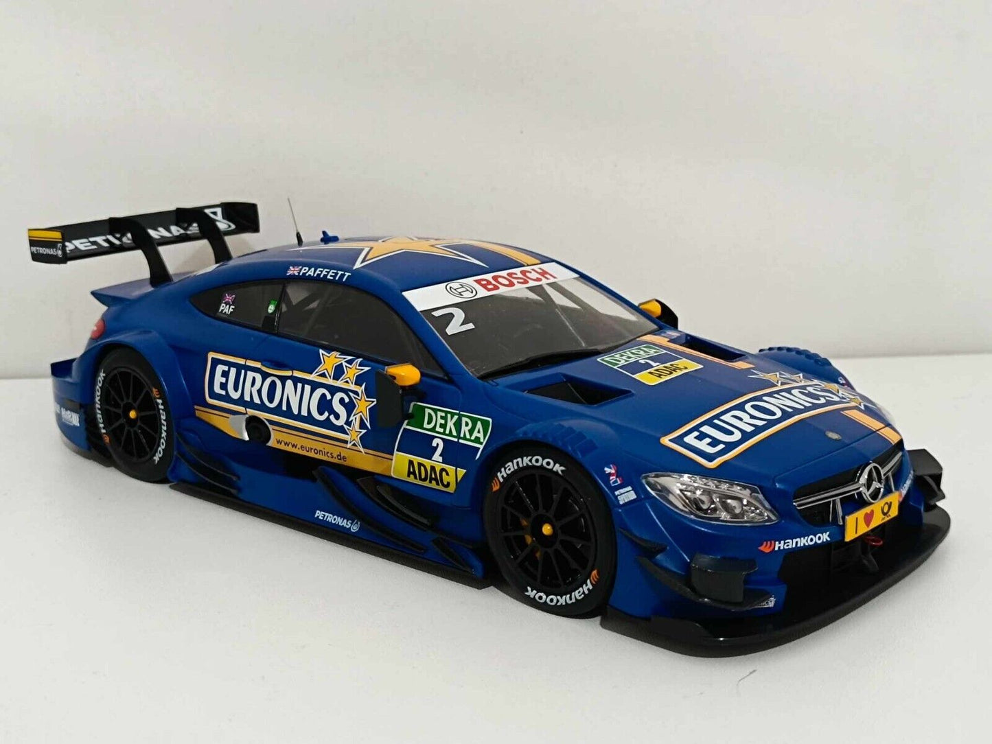 Mercedes AMG C63 DTM Euronics G. Paffett 2016 - AutoCult 1:18
