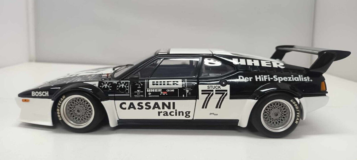 BMW M1 H. - J. Stuck Procar Series Cassani 1979 Minichamps 1:18 Usato + Box 1/18