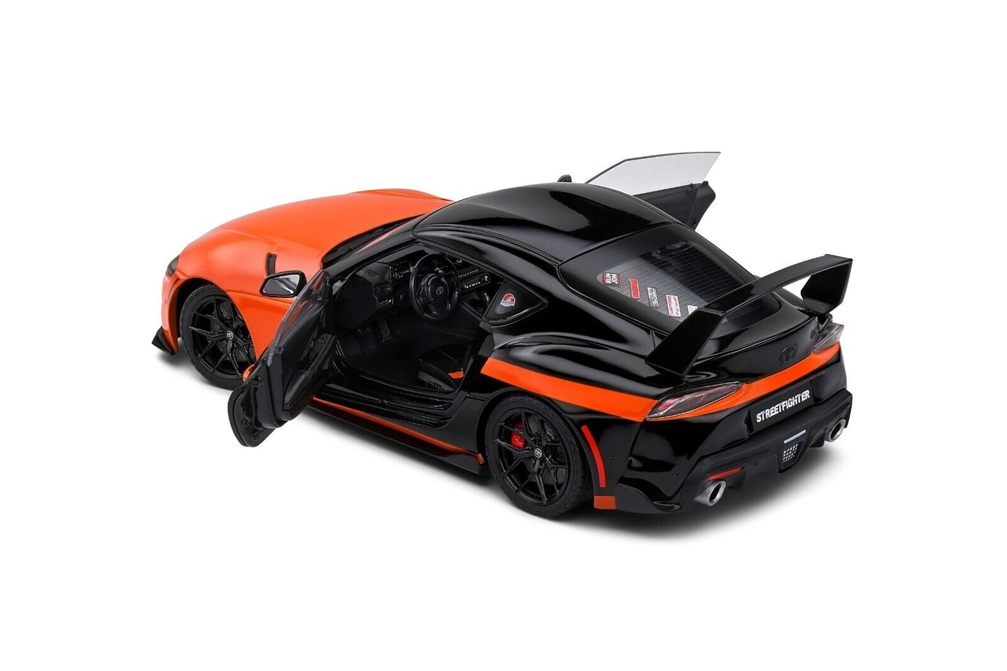 Toyota GR Supra Orange Streetfighters Arancione 2024 Solido 1:18 Nuovo 1/18