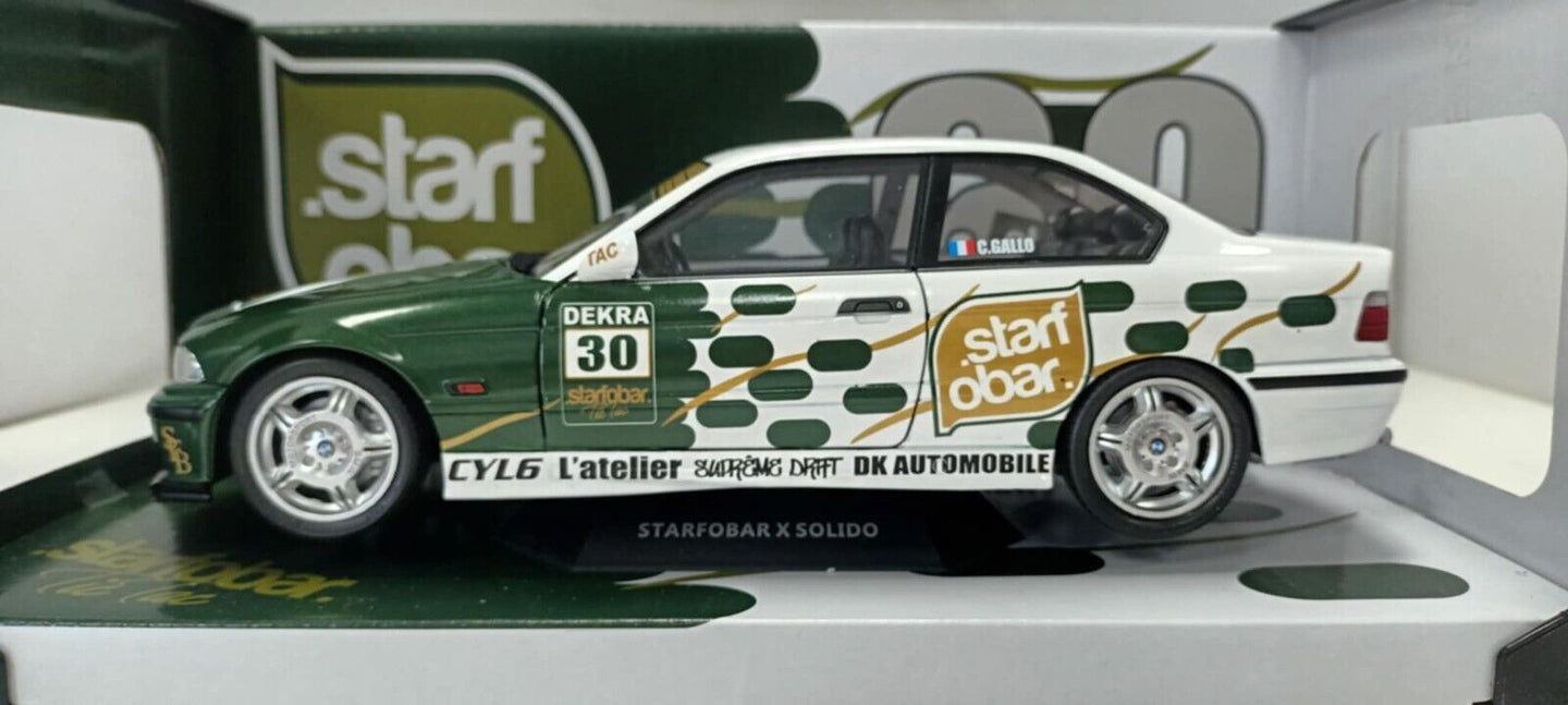 BMW E36 E 36 Coupe Starfobar Tictac 1994 Solido 1:18 Usato + Box 1/18