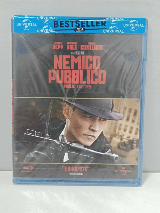 Nemico Pubblico Public Enemies Film Bluray Blu-ray Italiano Nuovo Johnny Depp