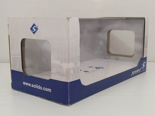 Box Peugeot 205 T.D.C. 1990 - Solido 1:18 (Only Box)