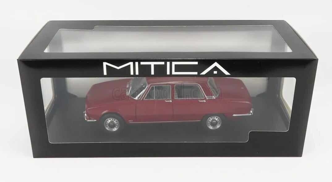 Alfa Romeo 1750 Berlina 1968 Rosso Prugna - Mitica 1:18