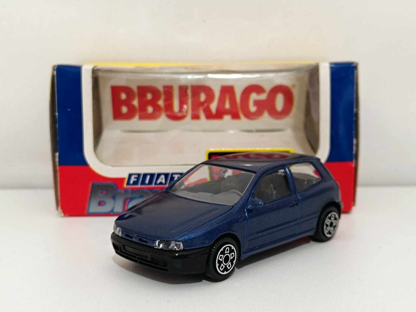 Fiat Bravo (Blu Met) - Burago 1:43 GM Shop