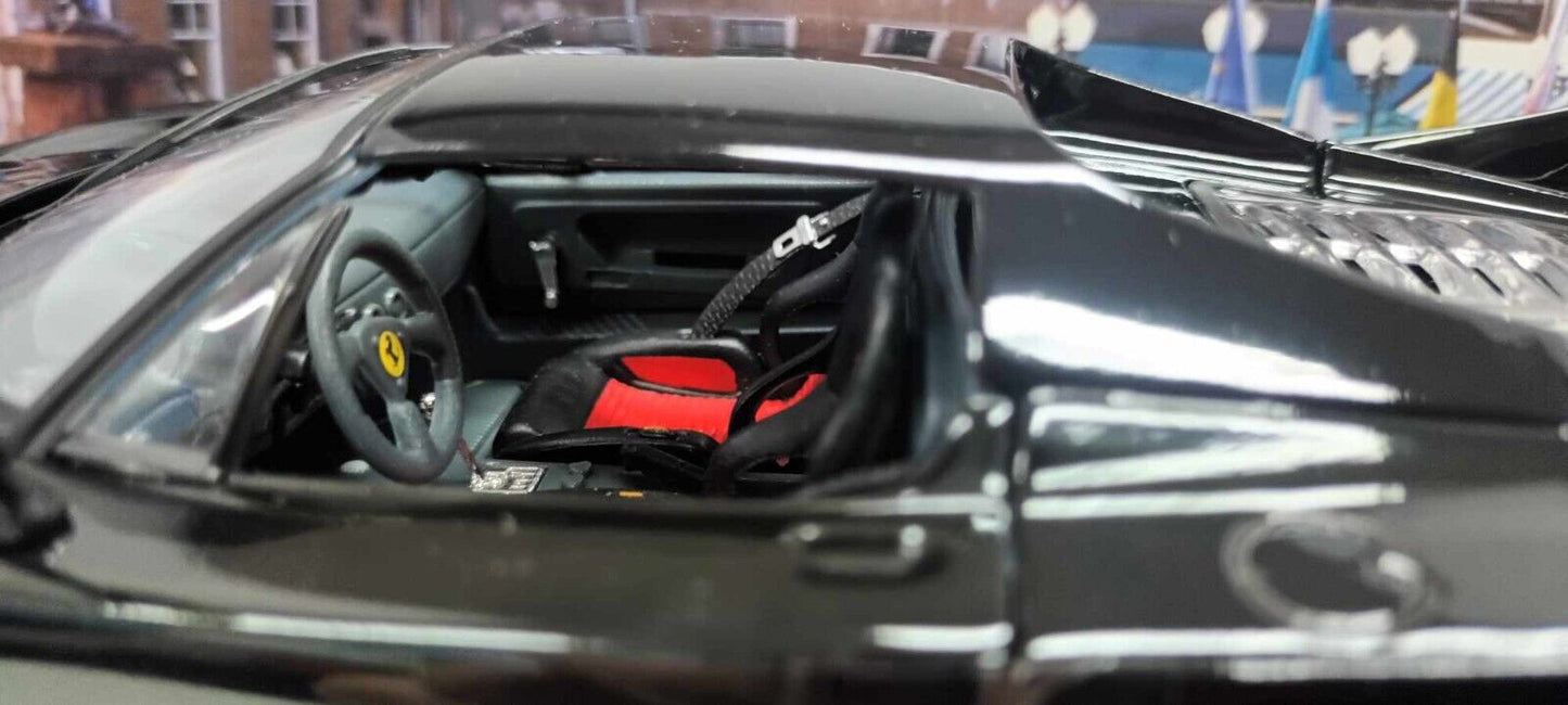 Ferrari F50 F 50 - 1995 Hard Top Nero Black Hot Wheels 1:18 Usato + Box 1/18