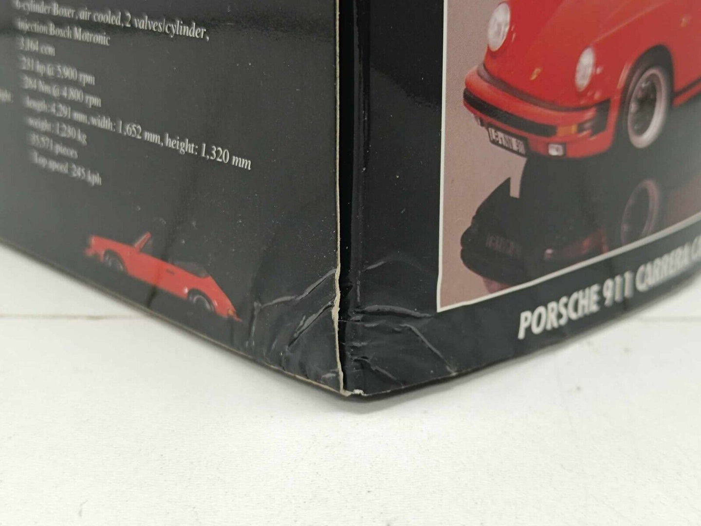 Porsche 911 Carrera Cabriolet 1983 Red Rosso - Minichamps 1:18 Rare