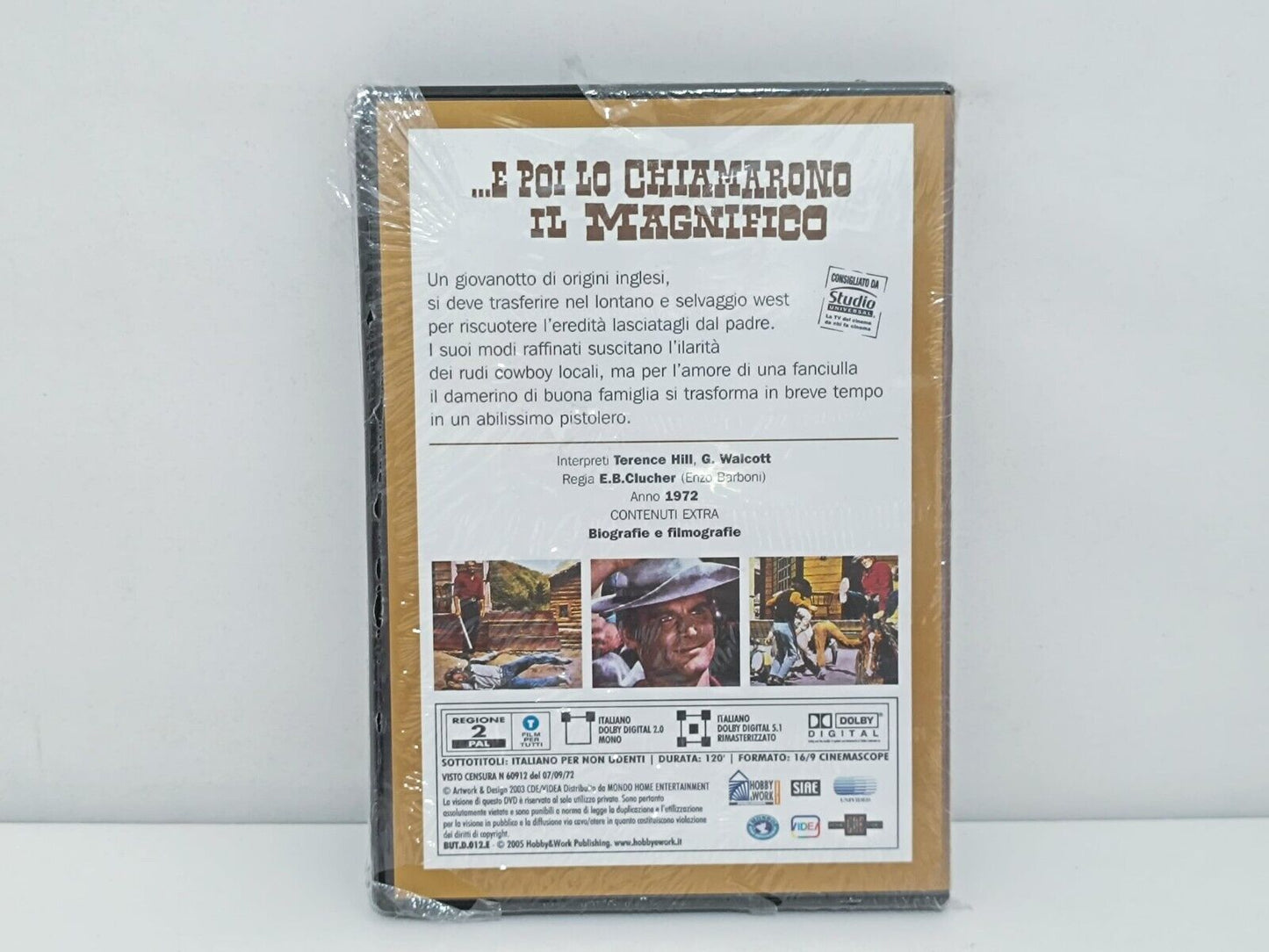 E Poi Lo Chiamarono Il Magnifico Film DVD Come Nuovo Terence Hill