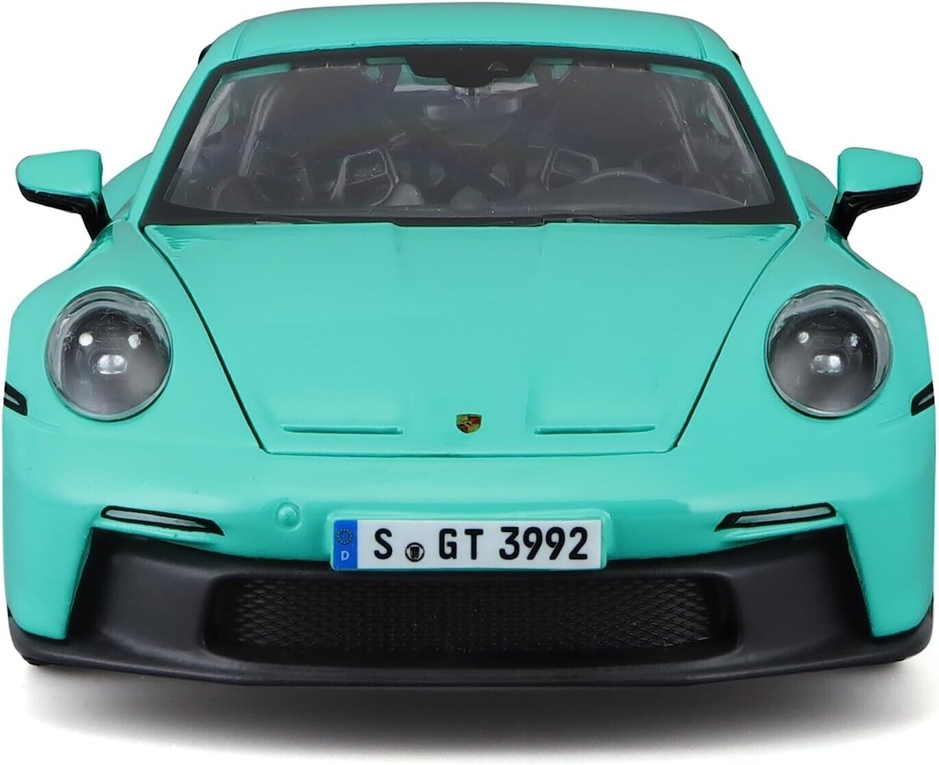 Porsche 911 GT3 Burago 1:24 Light Green Verde Nuovo 18-21104