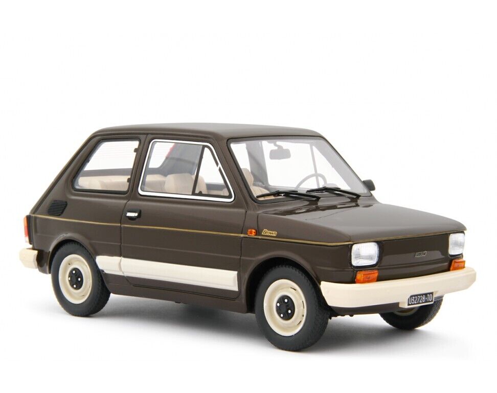 Fiat 126 Personal 4 Marrone Brown 1980 Laudoracing 1:18 Nuovo Limited Edition