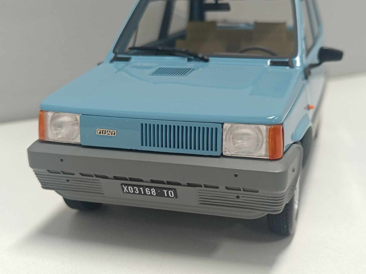 Fiat Panda 45 - 1980 Azzurro Bahia Laudoracing 1:18 Nuovo LM132A2-2