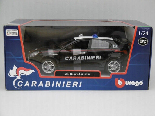 Alfa Romeo Giulietta Carabinieri 2010 - Burago 1:24 Nuovo 1/24