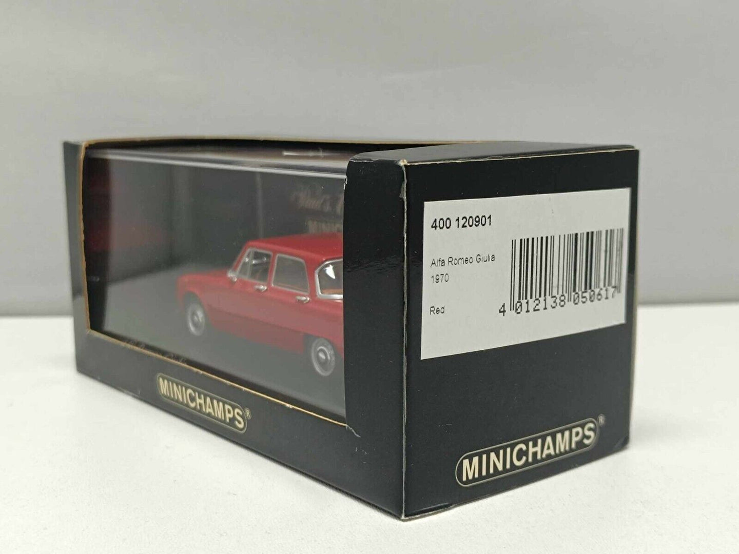 Alfa Romeo Giulia 1970 Rosso Red Minichamps 1:43 Nuovo Limited Edition 3024 Pz