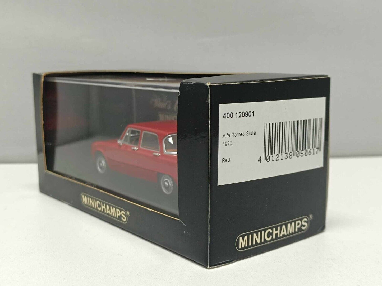 Alfa Romeo Giulia 1970 Rosso Red Minichamps 1:43 Nuovo Limited Edition 3024 Pz