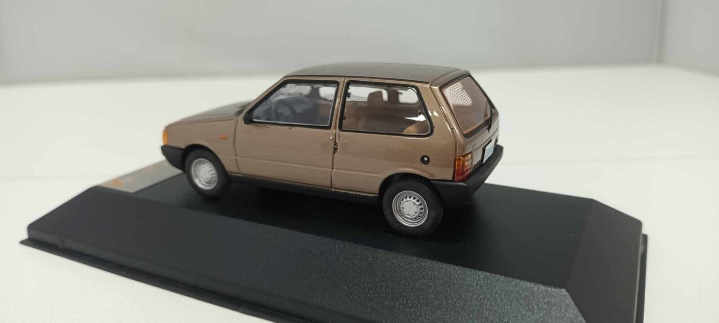Fiat Uno 1983 Premium X Limited Edition 1:43 Champagne Usato + Teca