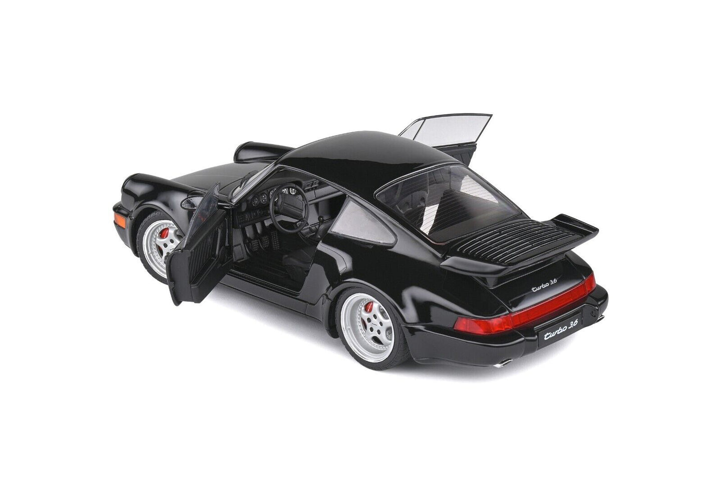 Porsche 964 - 911 Turbo 3.6 Nero Black 1990 Solido 1:18 Nuovo 1/18