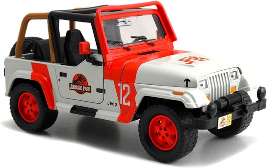 Jeep Wrangler Jurassic Park Jurassic World Jada 1/24 Nuovo GM Shop