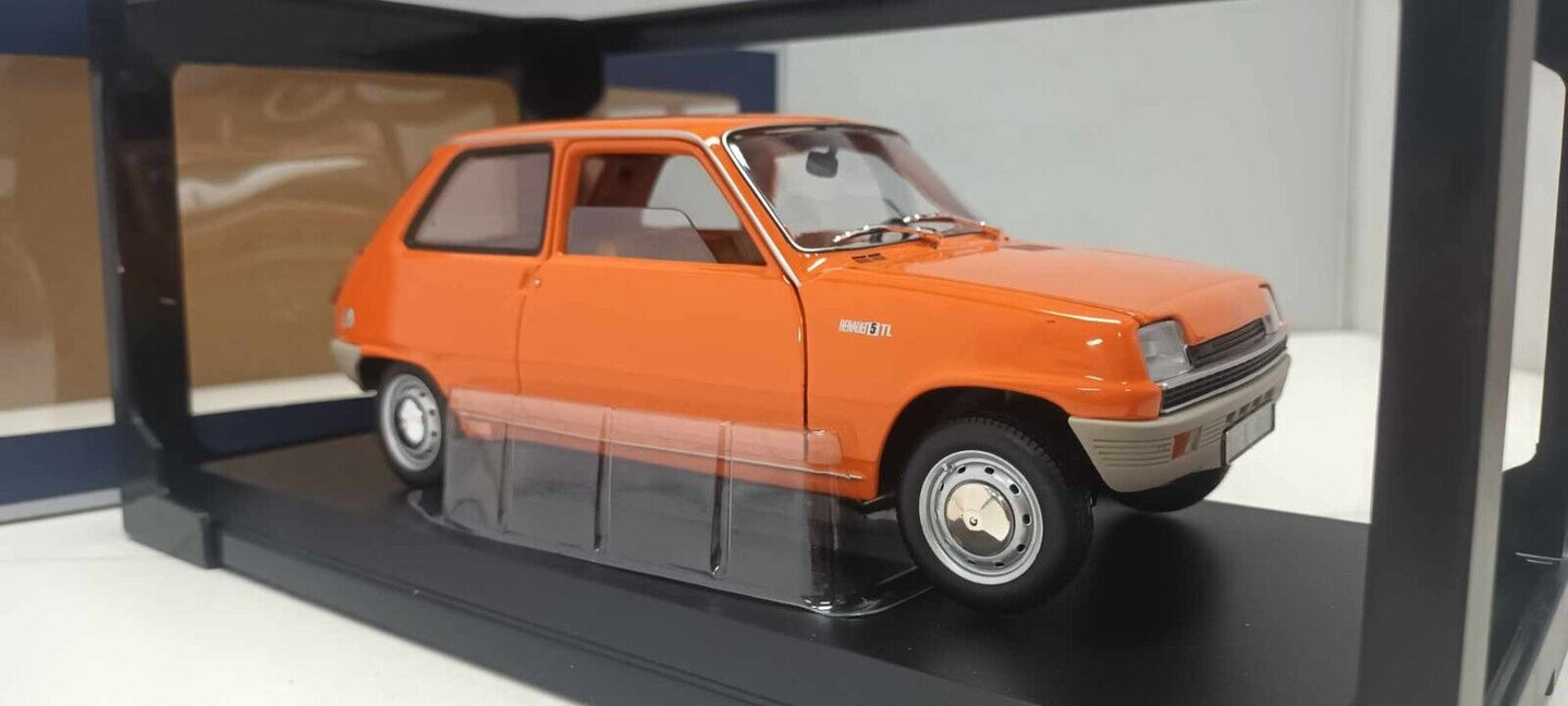 Renault 5 Orange Arancione 1972 Norev 1:18 Usato + Box 1/18
