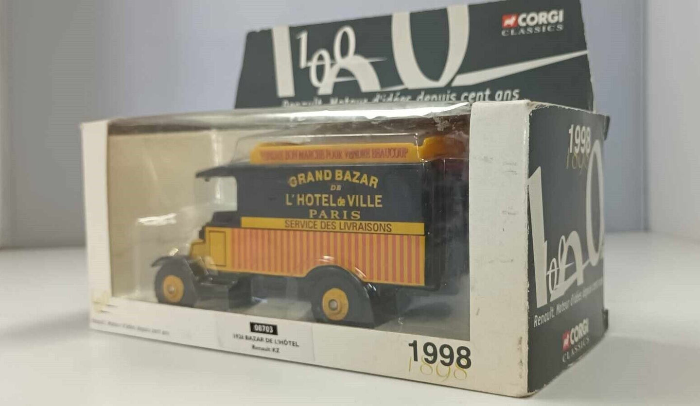 Renault KZ Bazar De L'Hotel de ville 1926 CORGI Classics 08703 1:50 Camion