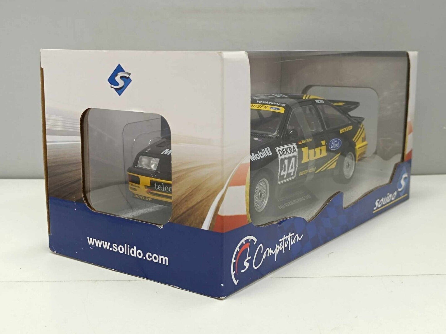 Ford Sierra RS 500 24h Nürburgring 1989 #44 V.Weidler - Solido 1:18 Nuovo