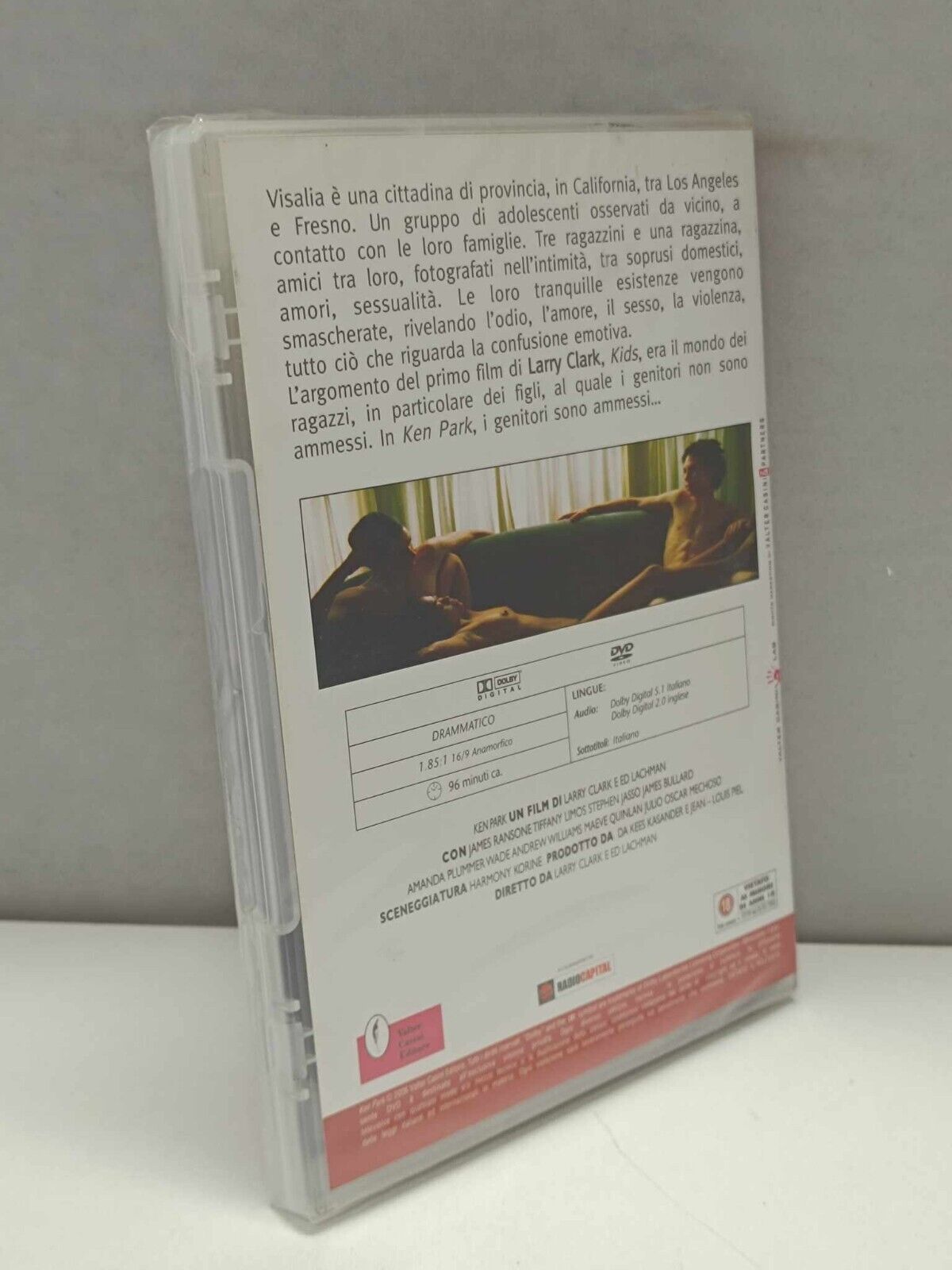 Ken Park - Il Film Scandalo DVD Ita Nuovo Raro Sigillato