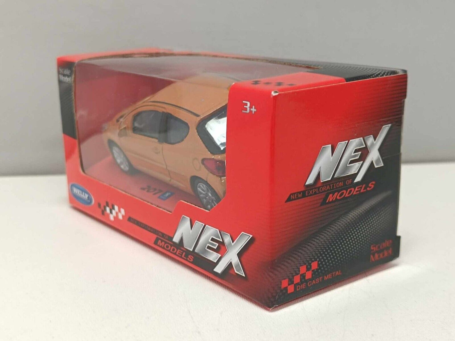 Peugeot 207 - 2006 Bronzo Bronze Metallic - Welly Nex 1:43 Nuovo