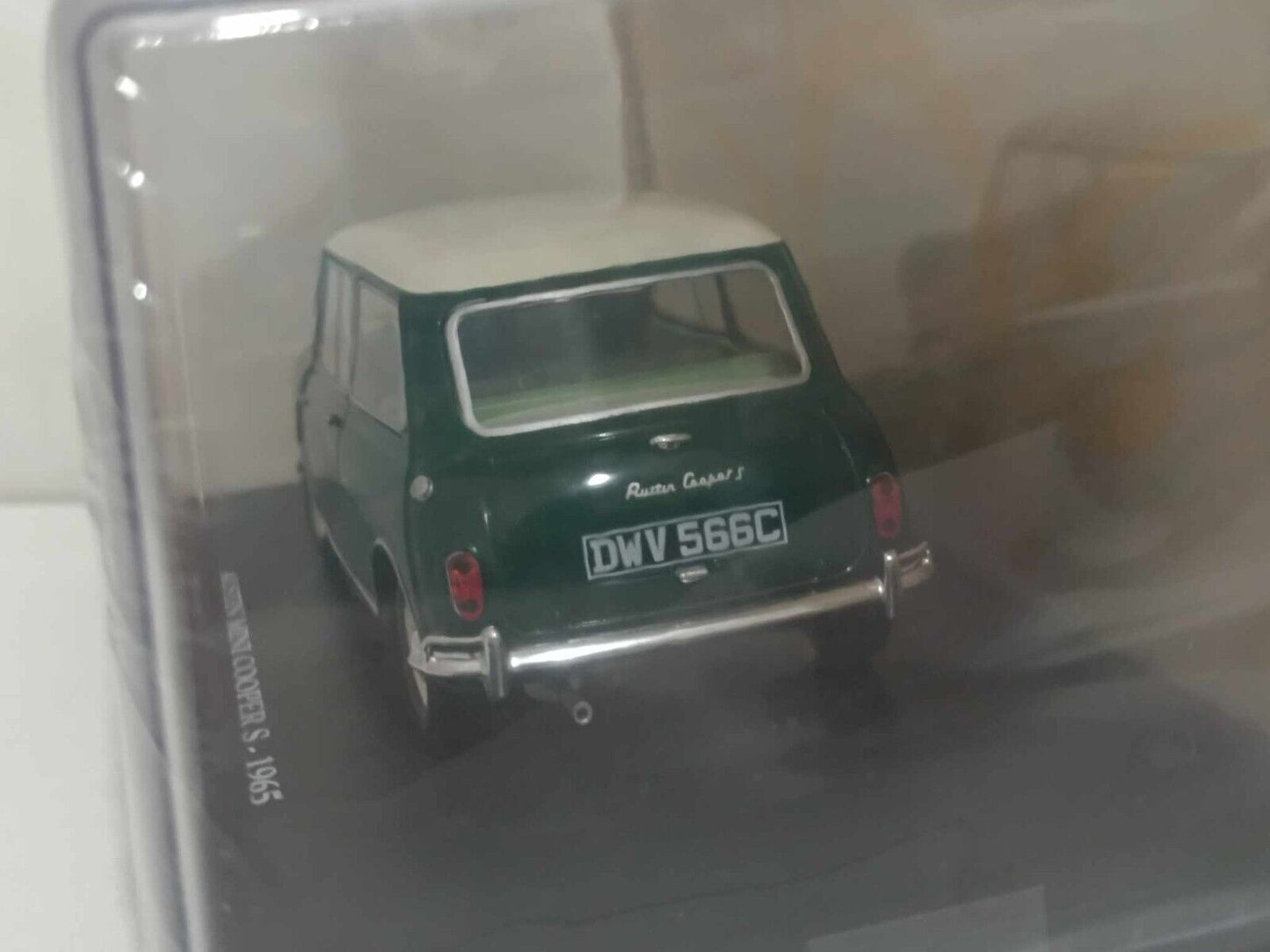 Austin Mini Cooper'S 1965 Edicola Auto Vintage 1:24 Verde GM Shop