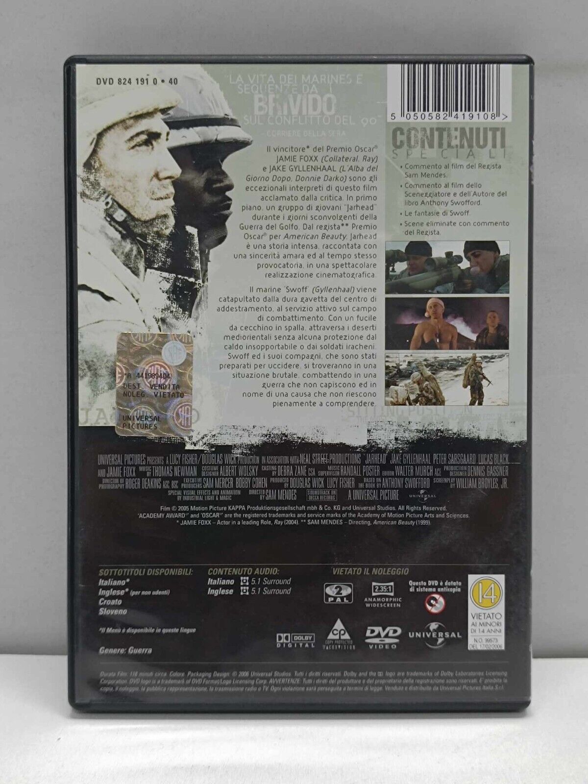 Lotto Jarhead 1 - 2 Film DVD Italiano Usato Ita