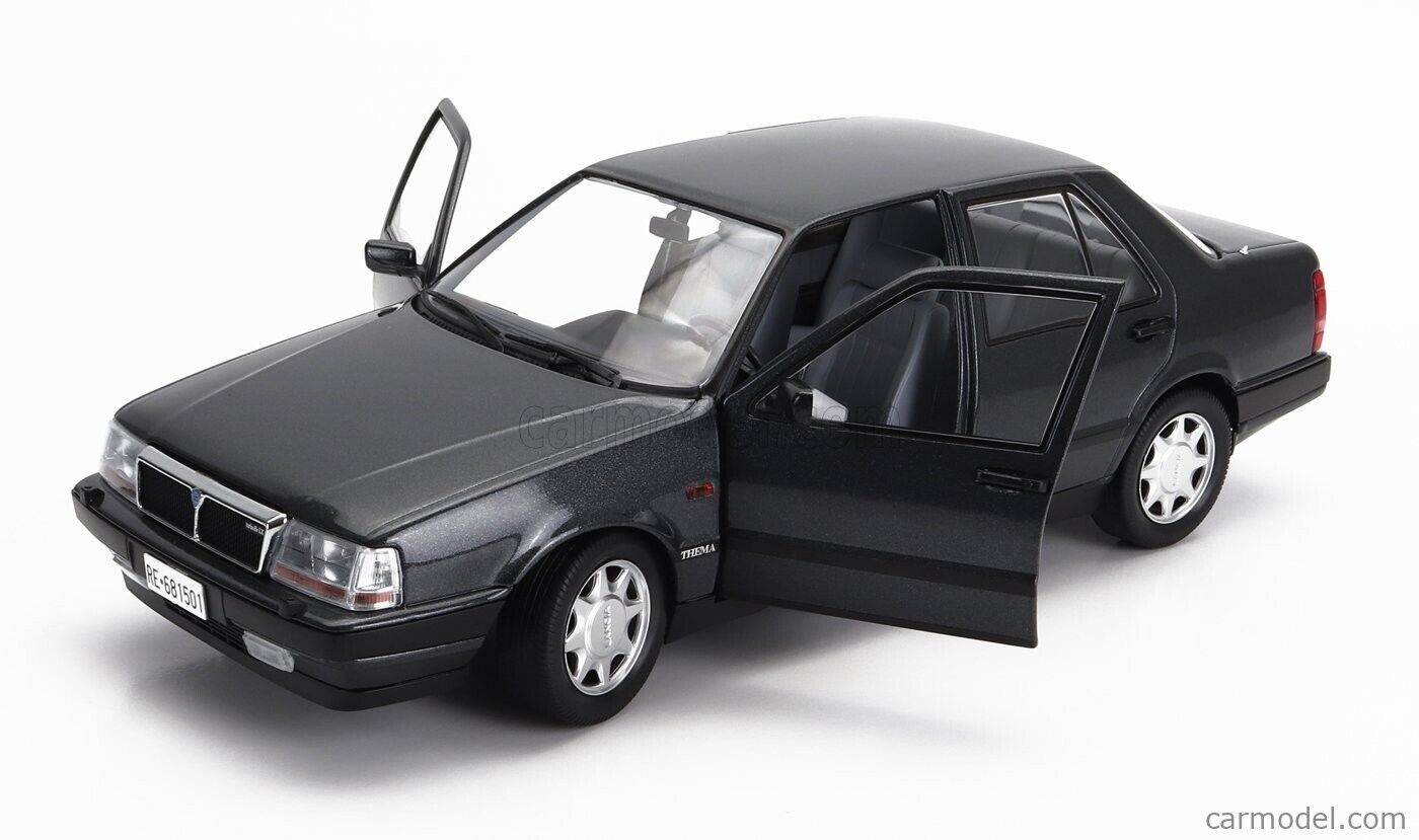 Lancia Thema Turbo 16V LX 1991 Nero Black Met Mitica 1:18 Nuovo 1/18