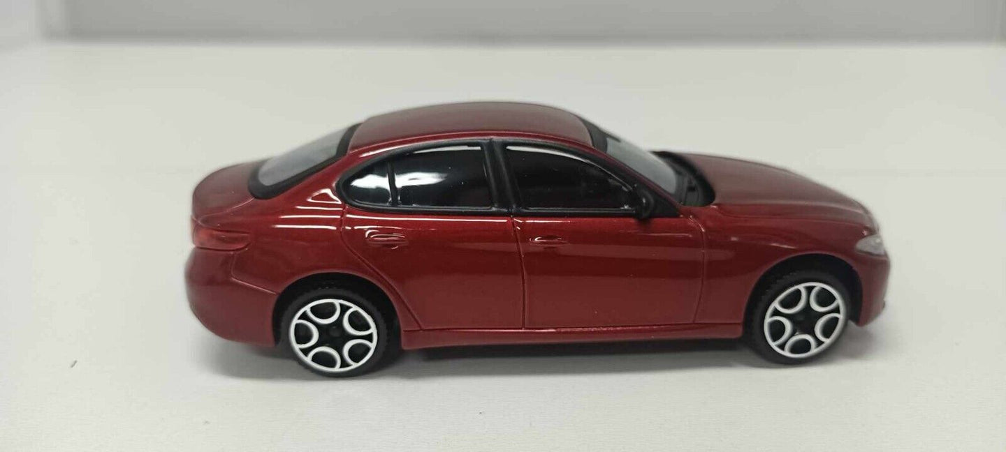 Alfa Romeo Giulia Burago Street Fire 1:43 Rosso Usato + Box GM Shop