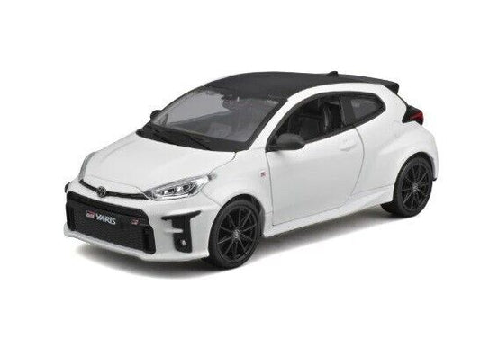 Toyota GR Yaris 2021 Bianco White Maisto 1:24 Nuovo 1/24