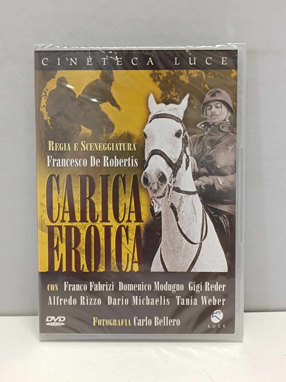 Carica Eroica Film Documentario DVD Italiano Nuovo Cineteca Luce Fuori Catalogo 