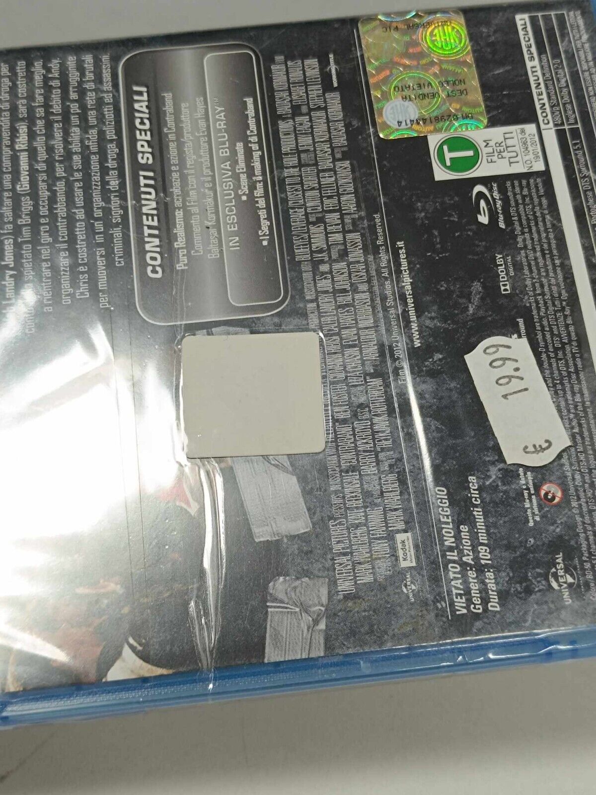 Contraband Film Bluray Italiano Blu-ray Come Nuovo Mark Wahlberg